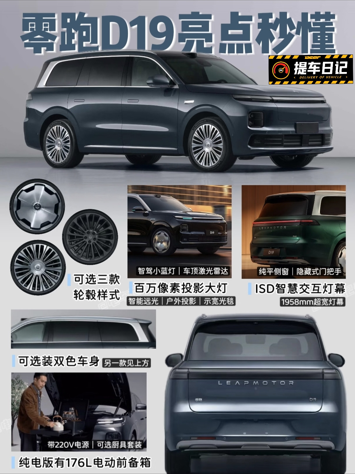 很多人说零跑D19“伪高端”，我专门拉了张表，和40万级的蔚来ES6、理想L7、