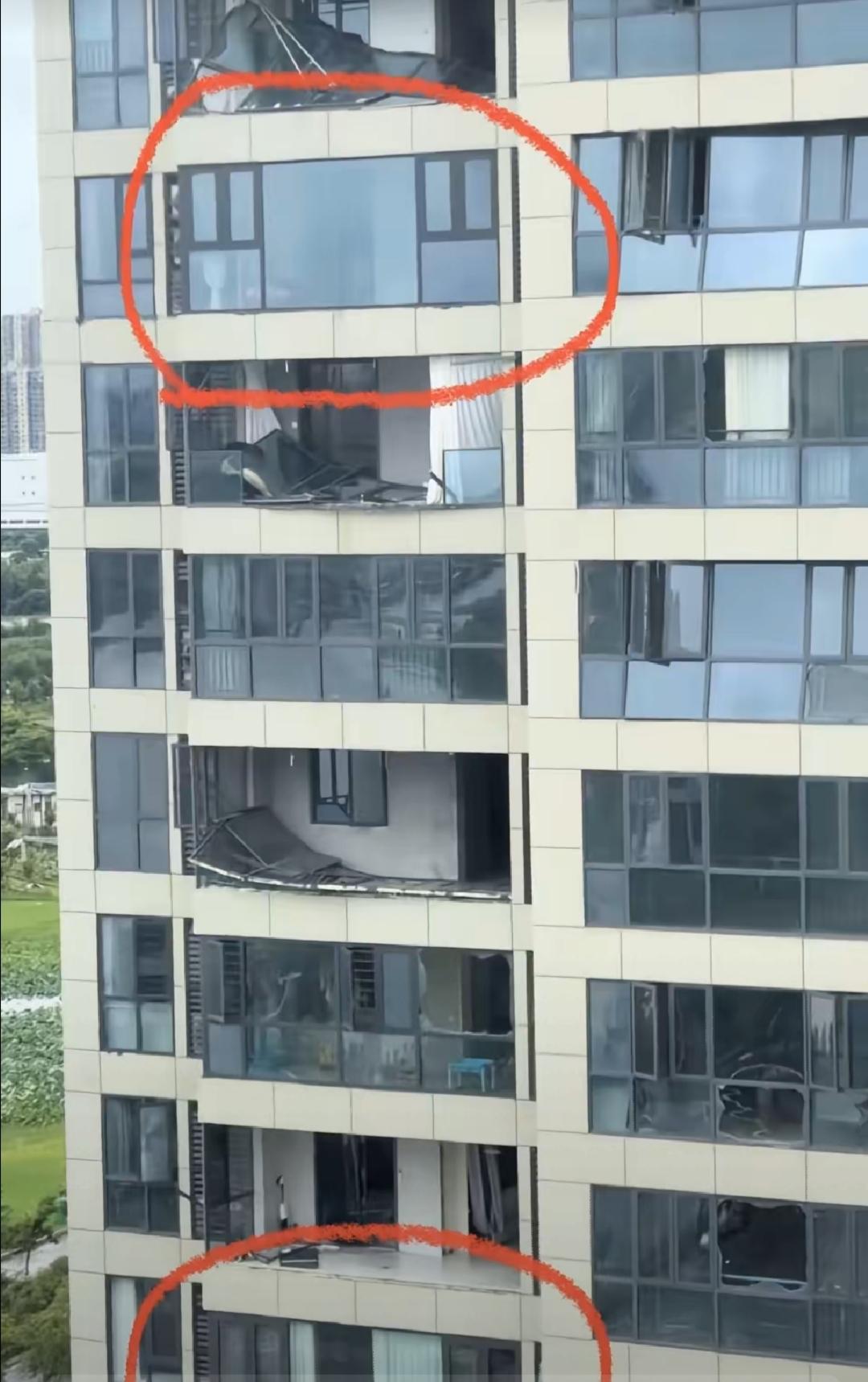 台风也好，龙卷风也好，我觉得在装修领域，应该会对大型落地窗造成一定的影响。特