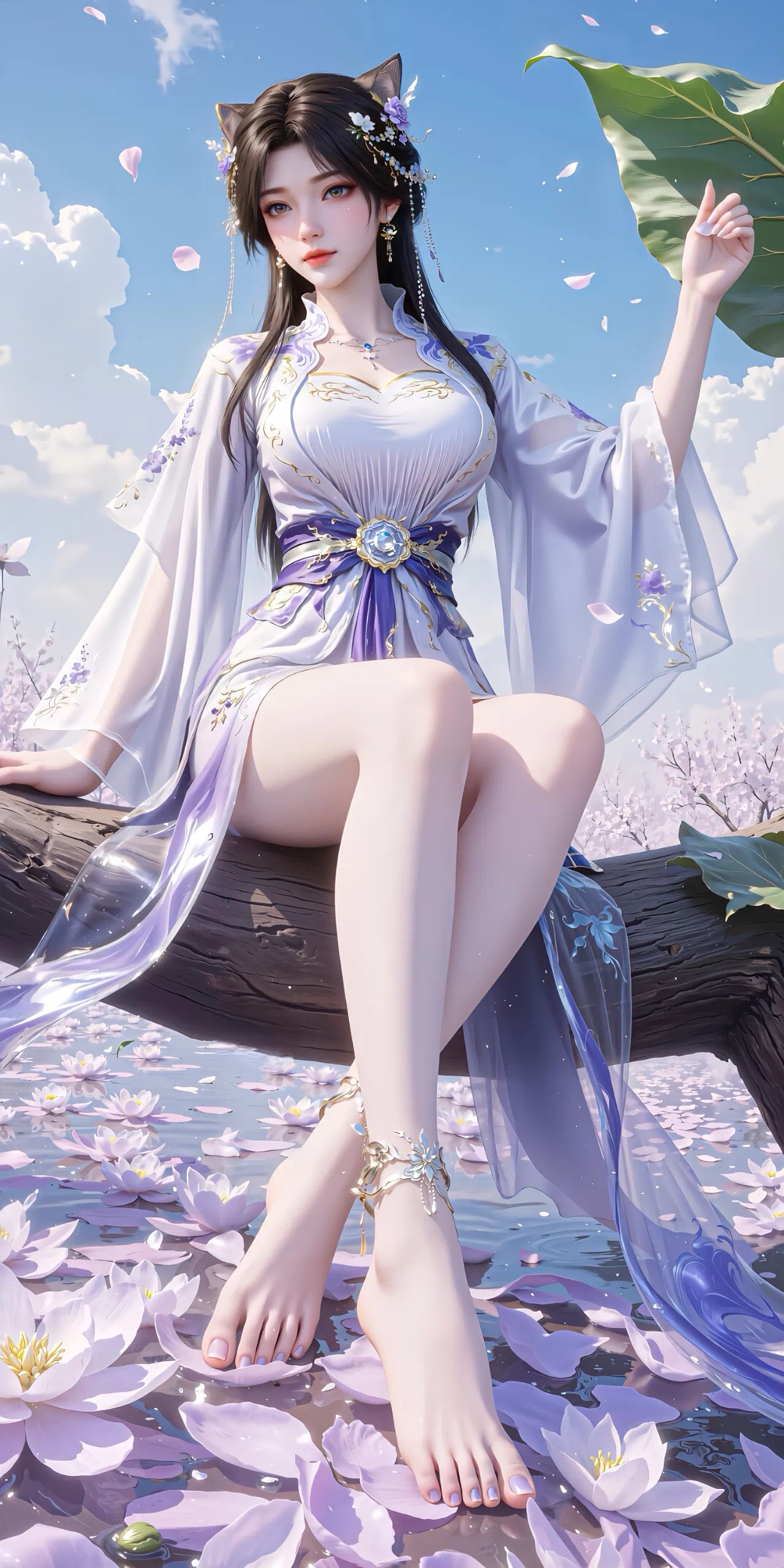 遮天姬紫月【精美壁纸】不愧是姬家大小姐，好看！​​​