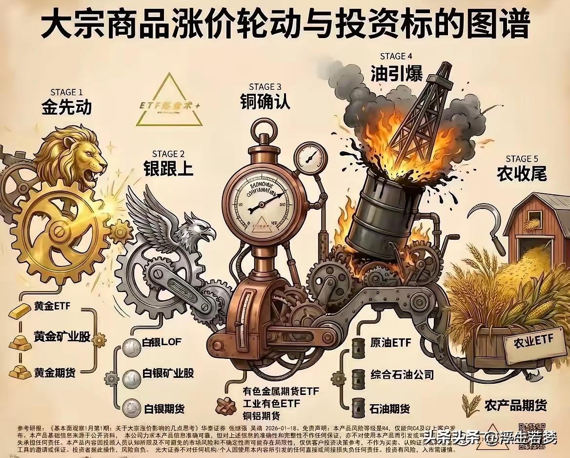 好多专家大师都说2026是大宗商品元年，我也赞同这一观点。如果美元计价的国际通用