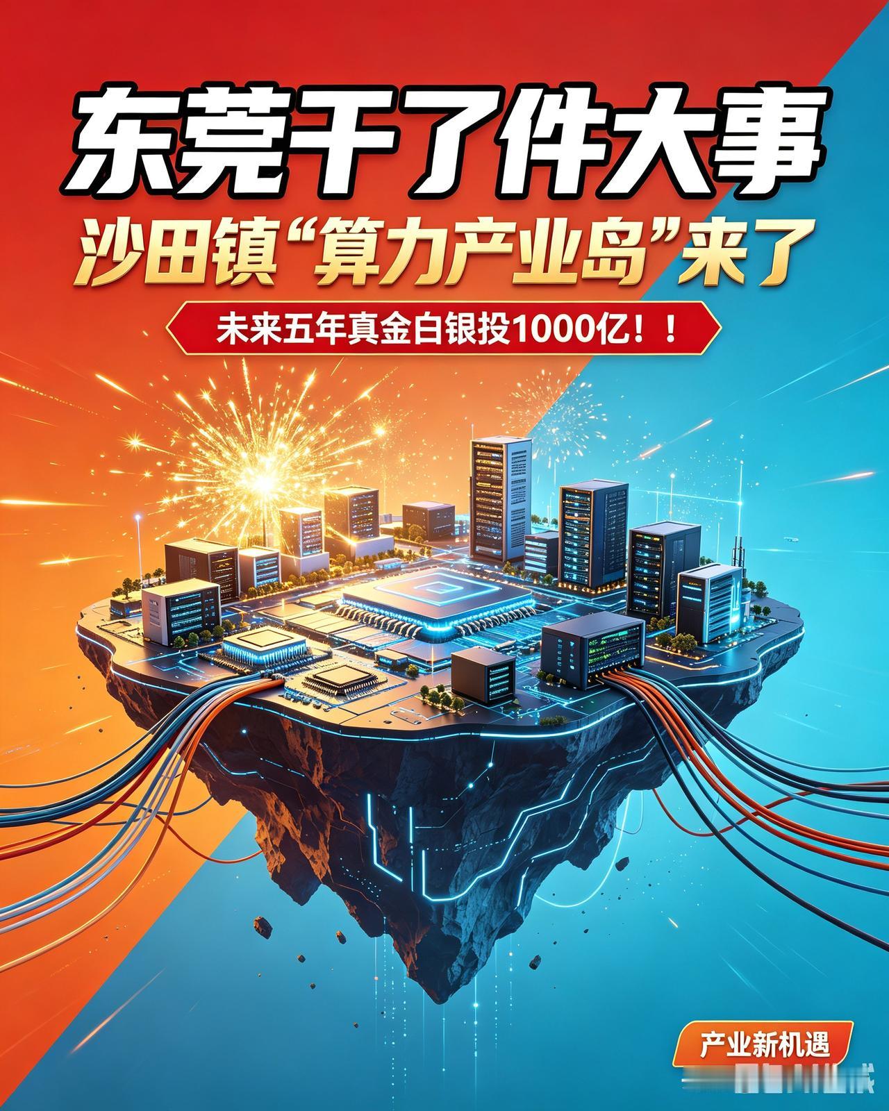 🔥东莞突然砸下1000亿！这座“岛”的崛起，可能直接影响你明年的工资单和饭碗！