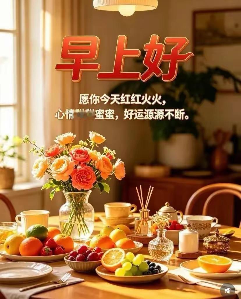 周六晨光洒落，秋意悠然，一句早安吉祥，送给身边每一位友人☀️。不必辞藻华丽，只