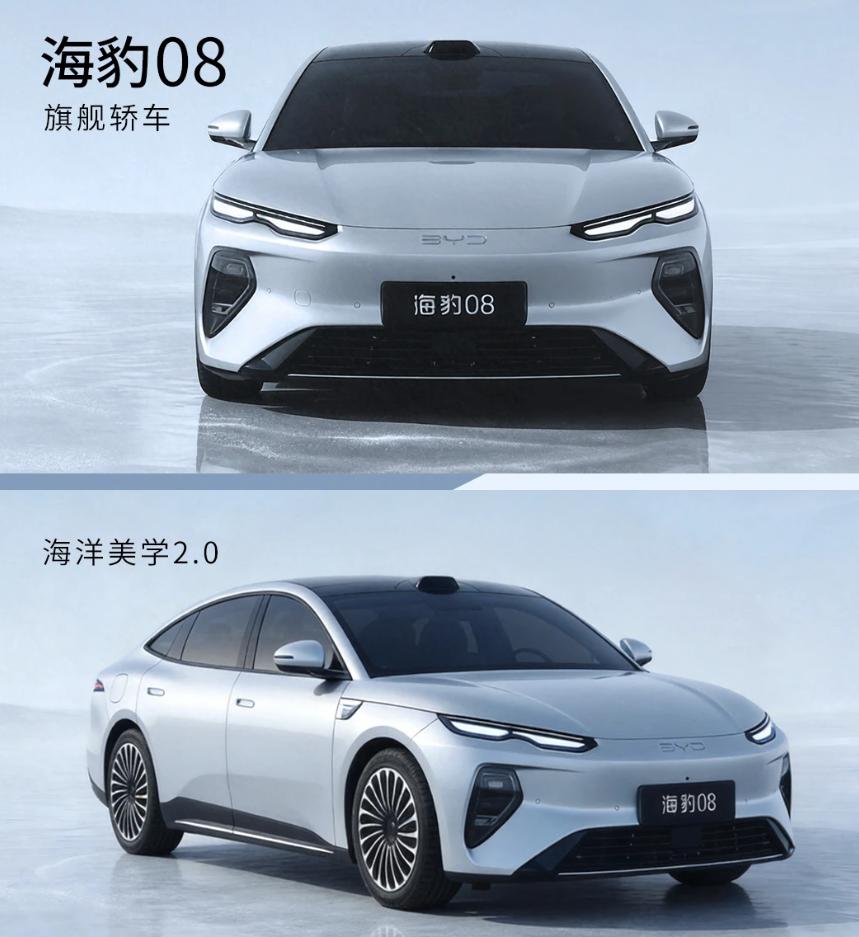 海豹08这台车，网友关注的点跟我想的不太一样原本以为网友讨论海豹08会集中在技