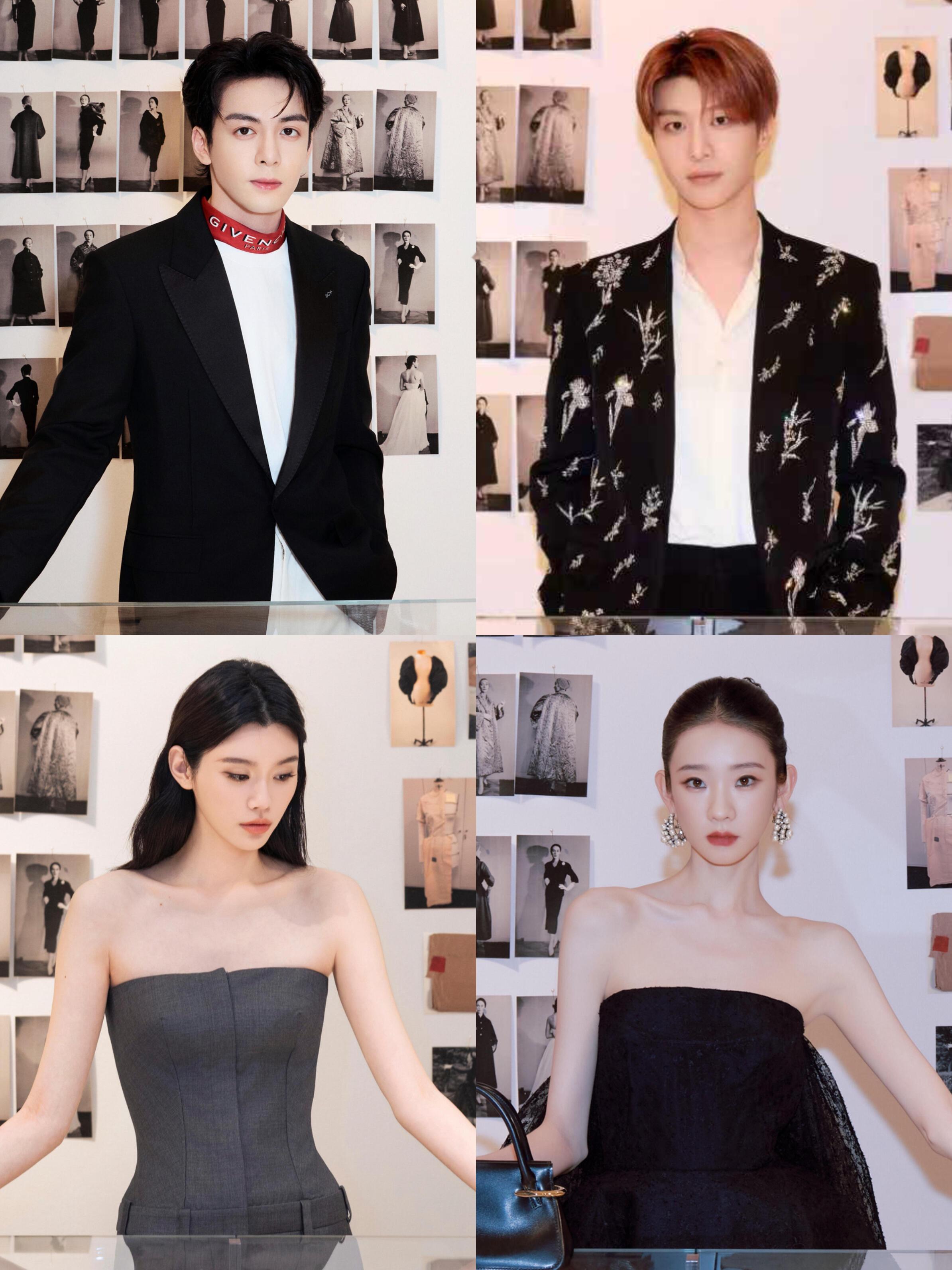 纪梵希晚宴官方出图250718范丞丞曾舜晞奚梦瑶张艺凡·时尚穿搭·活动造