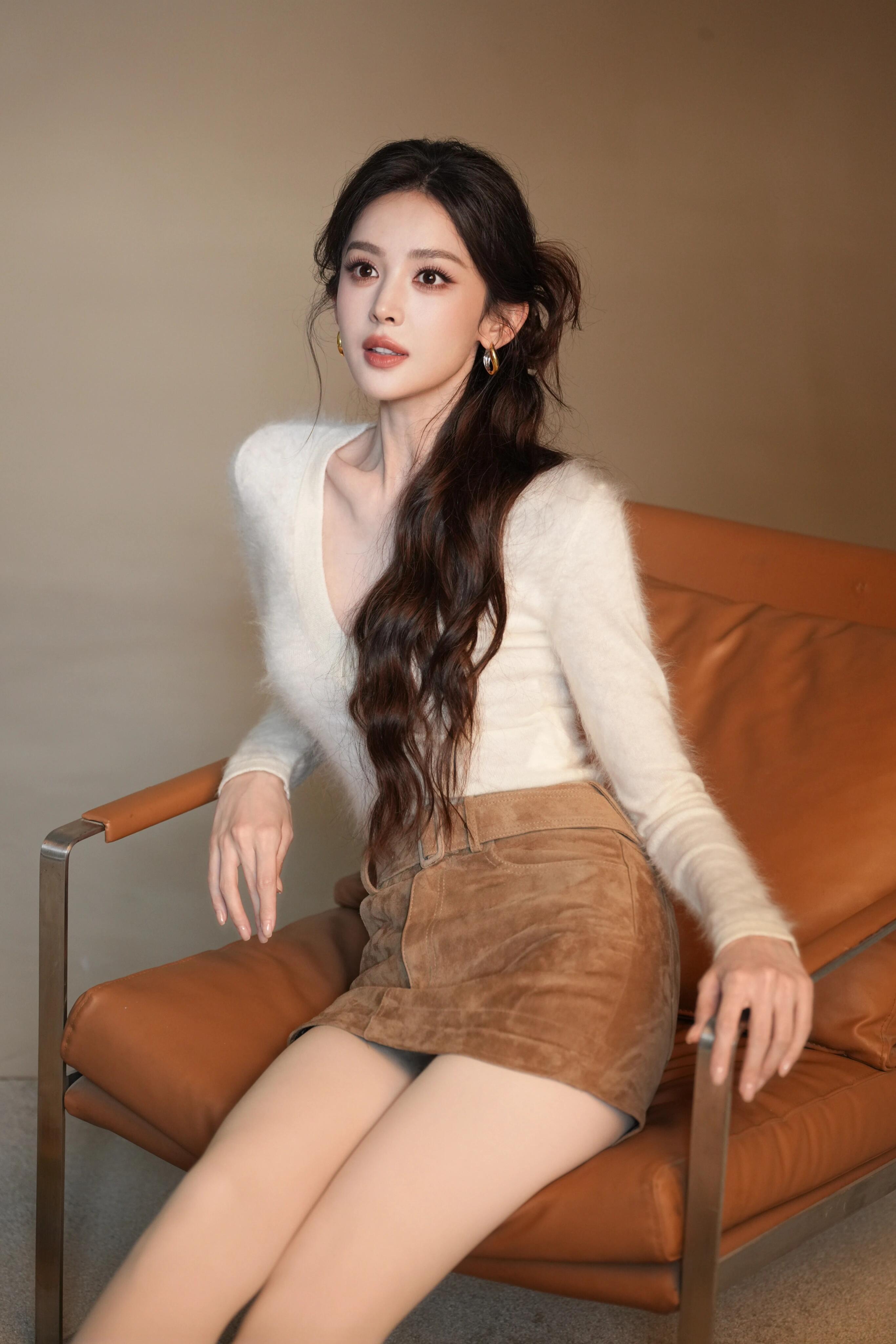 娜扎x穿搭温柔高级​