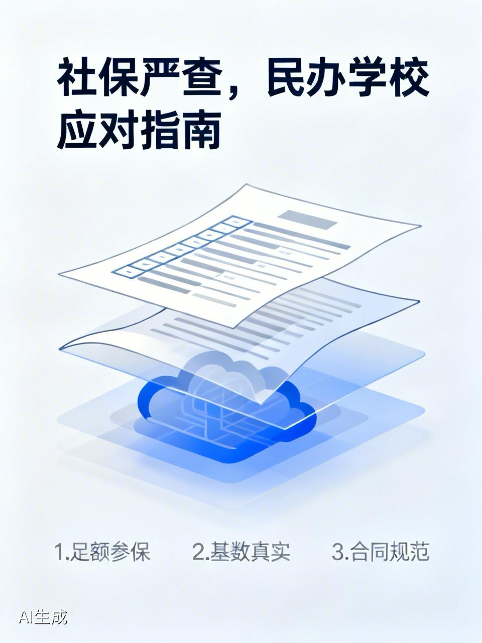 社保严查，民办学校该如何应对？近期，全国范围内的社保全面核查，已经正式启动。