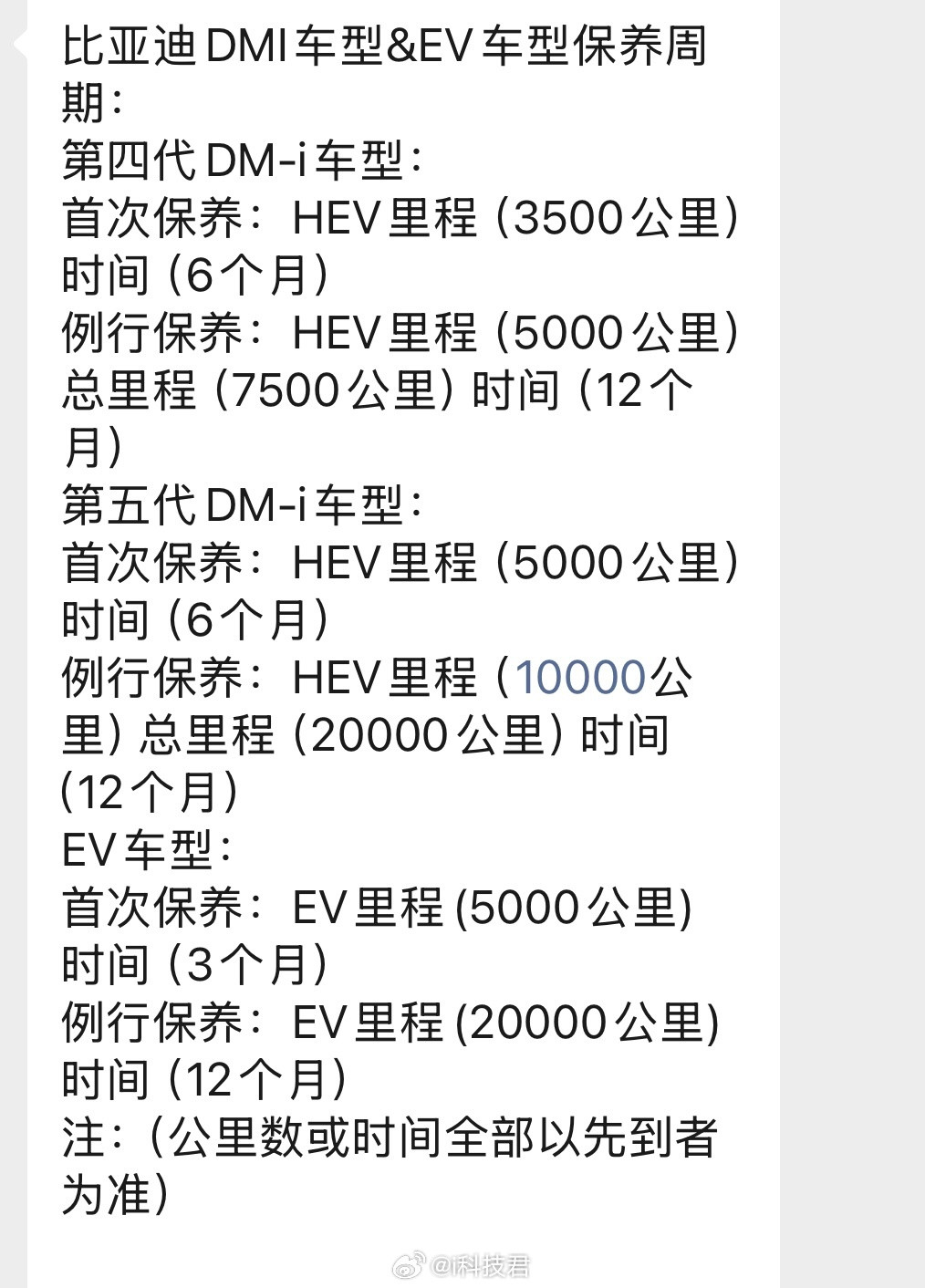 比亚迪第四代DM-i车型的保养频率，要比第五代DM-i车型的要高一些。反正我家的