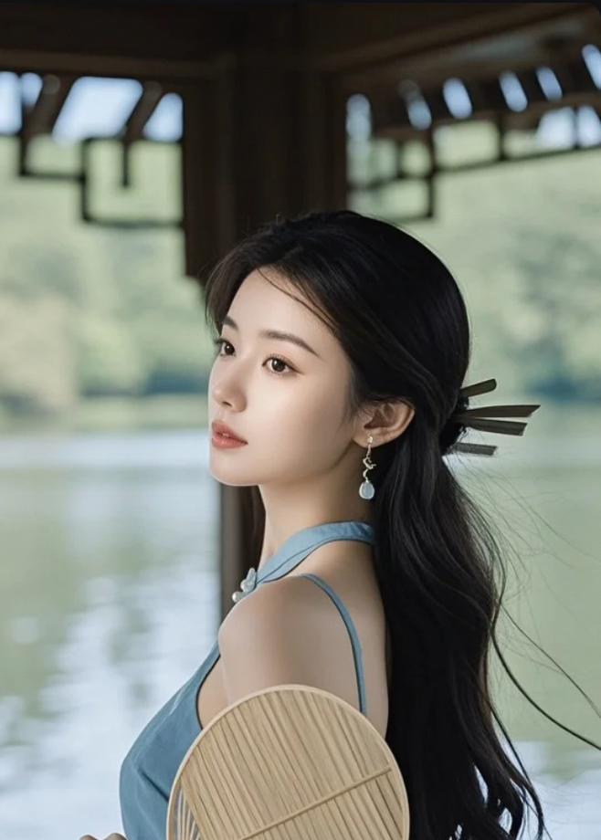 她的美，不只是皮相，更是气韵