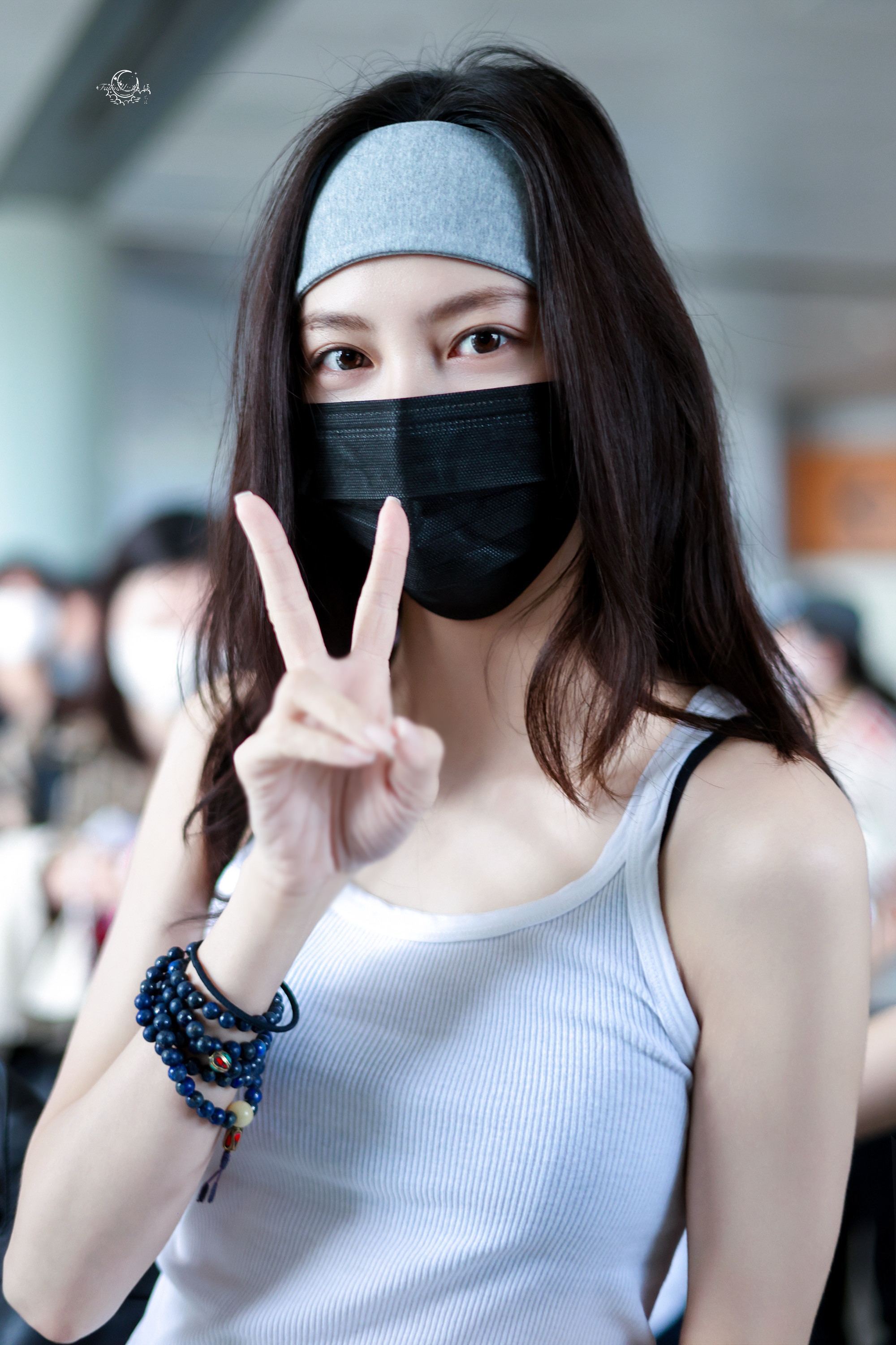 宋妍霏🤍250723机场饭拍，盐系长腿美女​​​