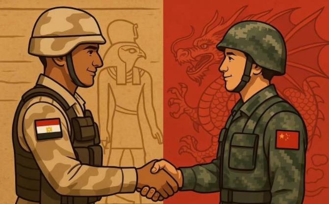 不知道埃及能不能顶住美国的压力，兔子好几款国产飞机，前往埃及参加演习，上门进行展