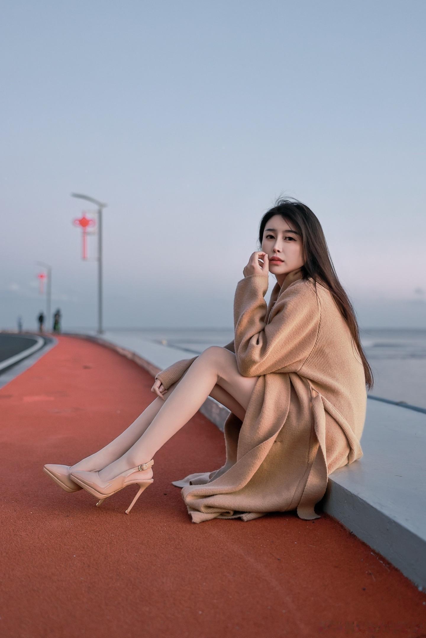 海边的静谧，裸色系的唯美~