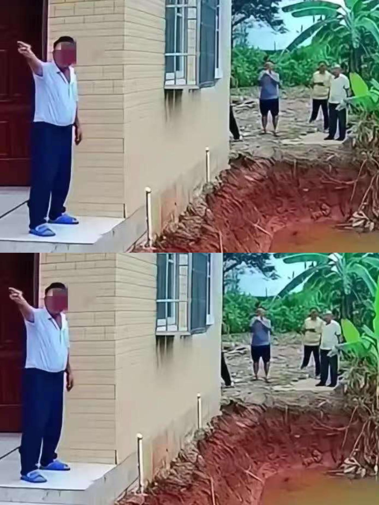 广西这老表是个狠人，自家宅基地不盖房，硬是挖成了两米深的大鱼塘。这一招“