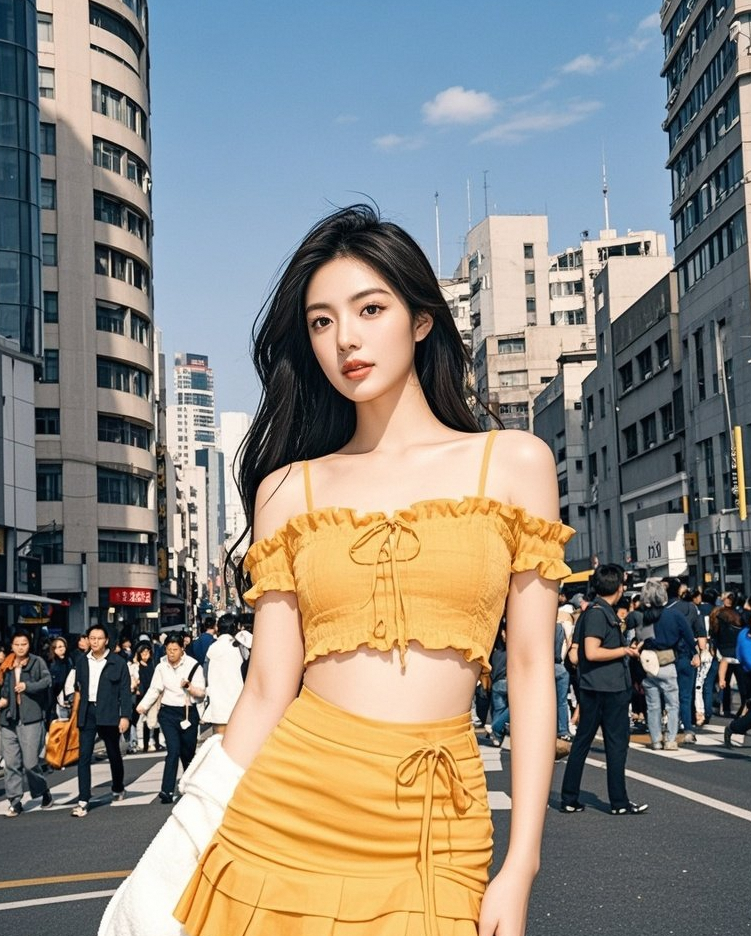 街头转角遇见优雅，街拍美女的颜值与温婉穿搭，令人赏心悦目！