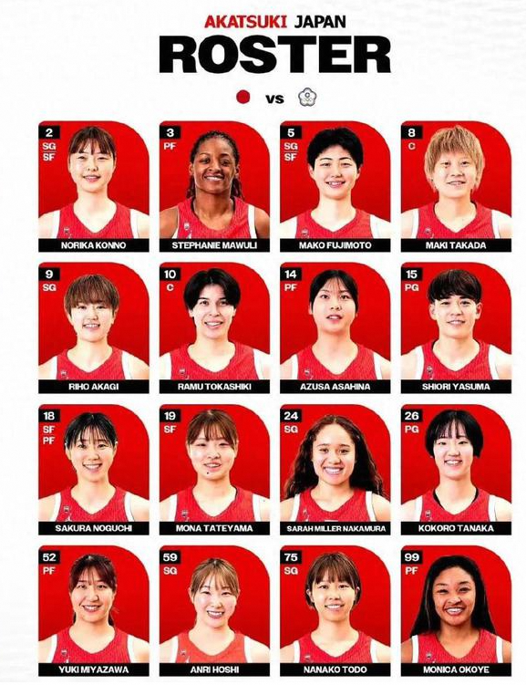 日本女篮携97分狂胜来袭，CCTV5直播中国女篮与日本女篮热身赛！