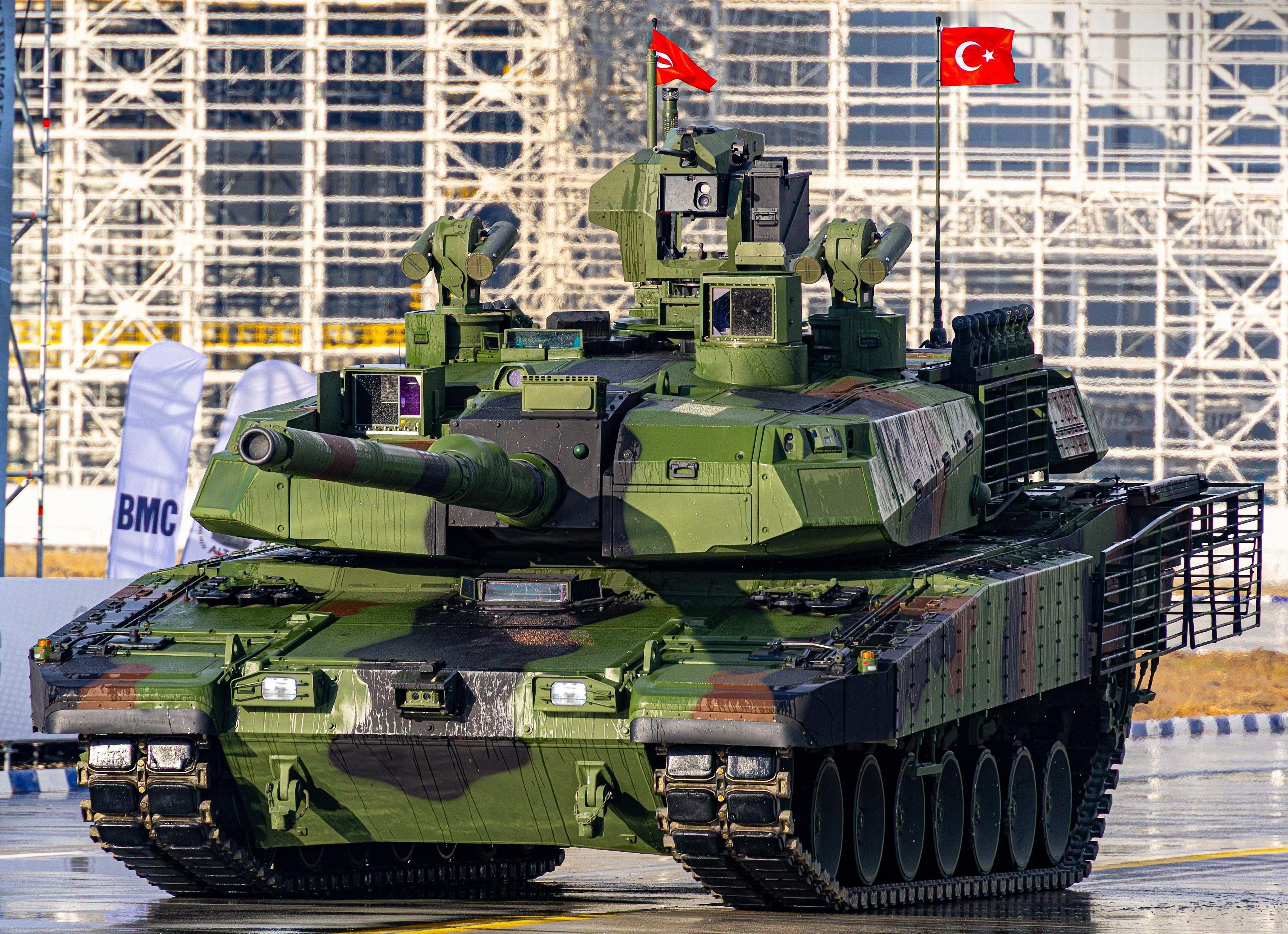 高分辨率图像近日的土耳其阿尔泰MBT