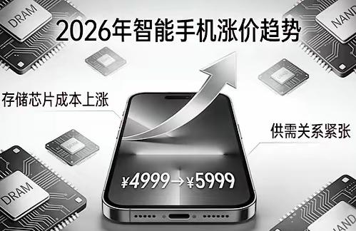 手机厂商集体涨价，消费者不接盘了，直接用脚投票：旧手机再战三年。​​2026年1