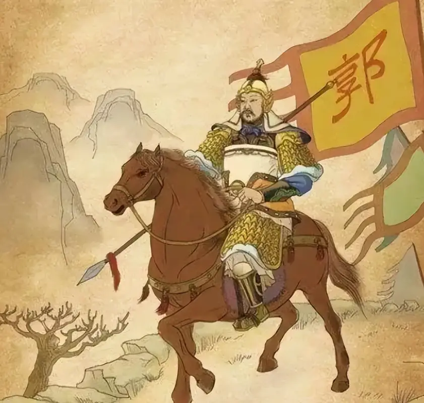 大宦官鱼朝恩屡屡为难郭子仪，郭子仪总是忍让。时间一长，鱼朝恩反而不好意思了，一次
