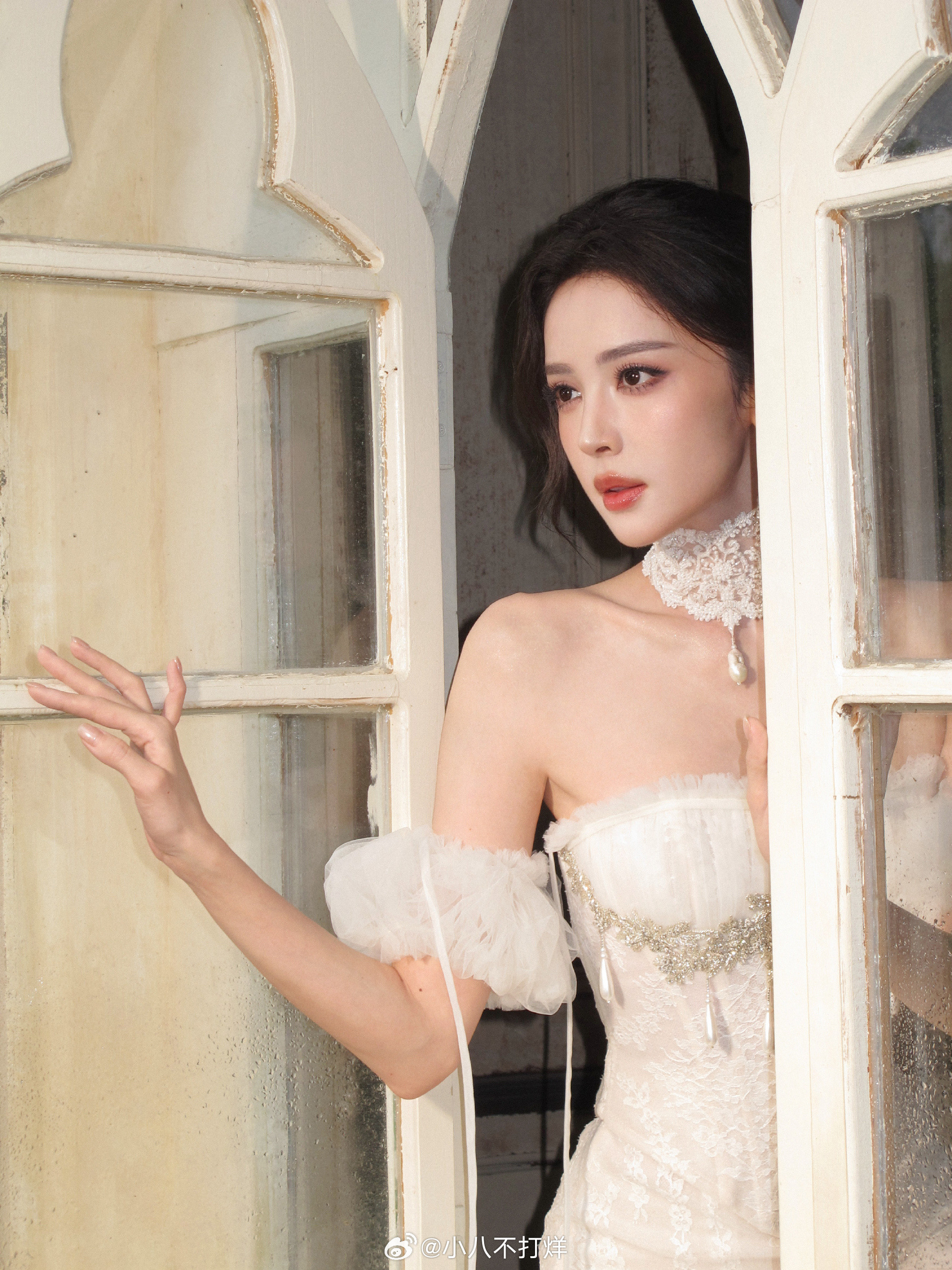 娜扎这组图美神降临美得好有冲击力的一张脸！疯狂舔屏中[爱心]​​​