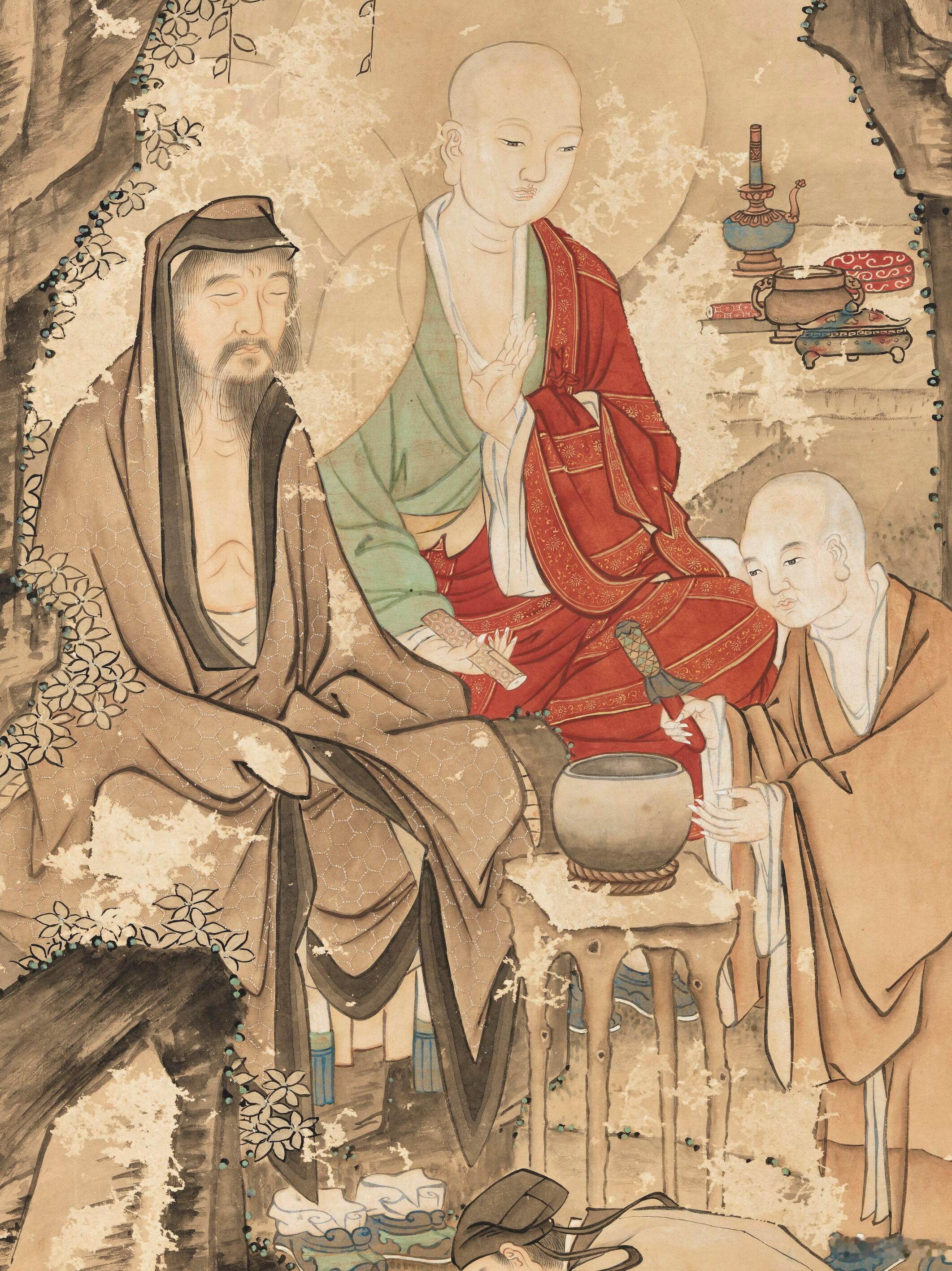 清徐揚·仿宋人畫天王像和罗汉画集|乾隆朝最重要的宫廷画家之一。