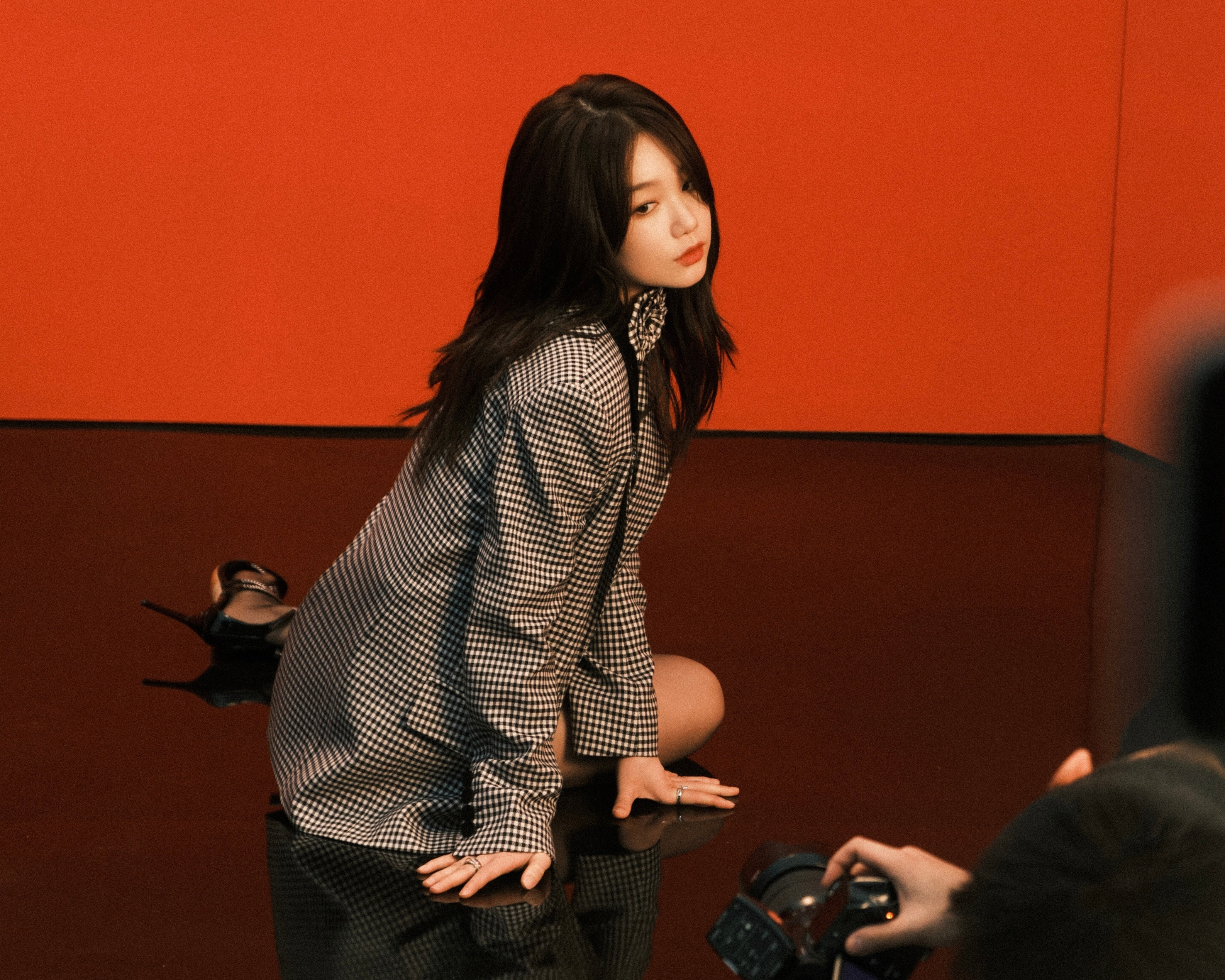 徐梦洁黑丝写真