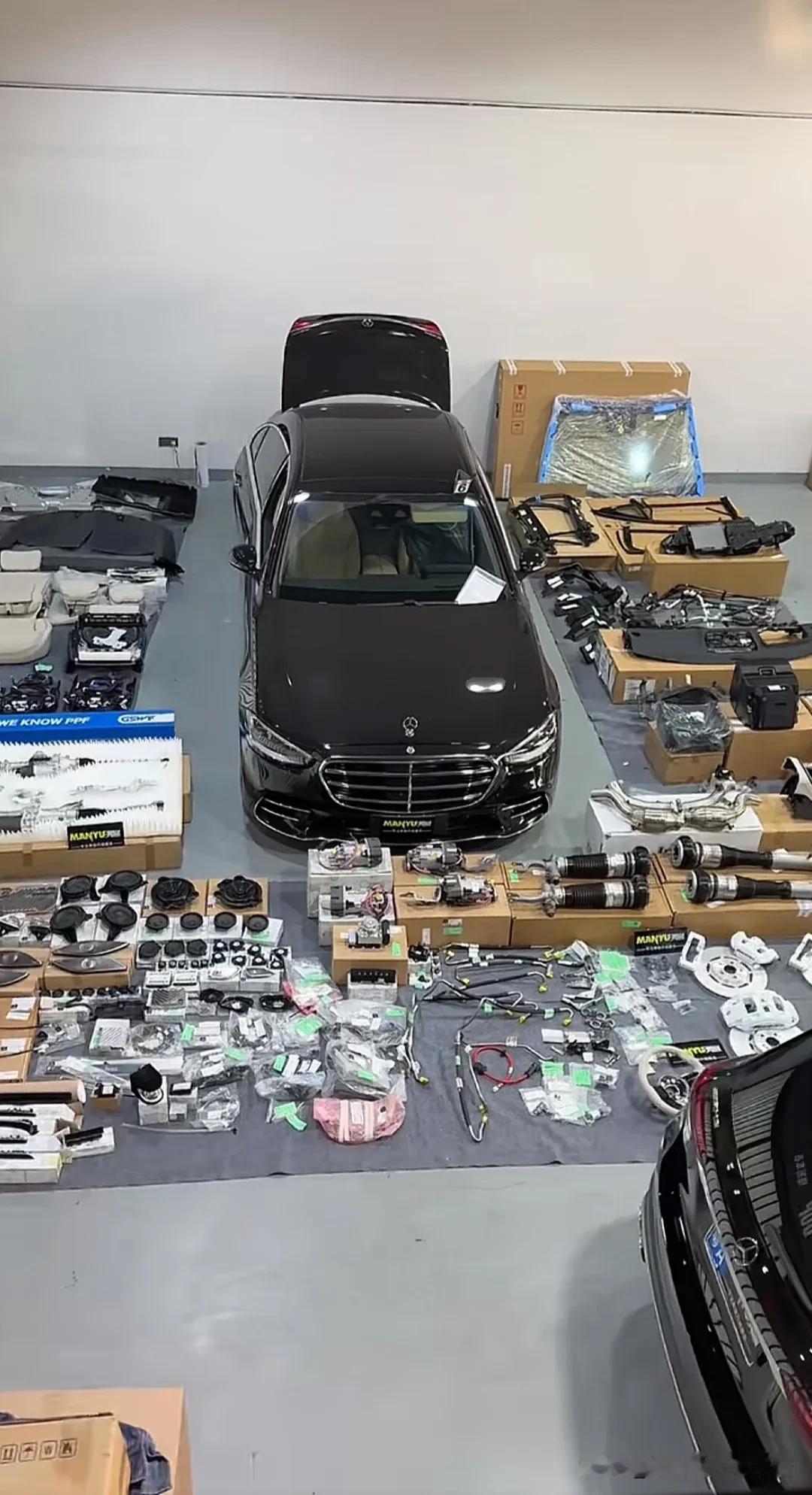 当你买了一台奔驰s级，还要花一百万去改装，这是一种什么体验？我个人感觉吧，花这