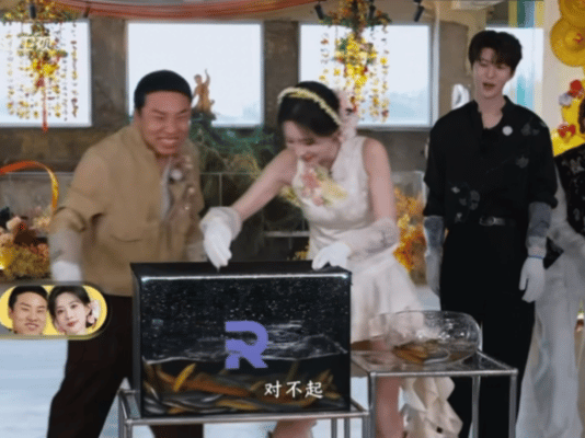 孟子义的脸太具有迷惑性了孟子义打破温柔滤镜！抓鳗鱼时毫无偶像包袱，抓完一条又一条