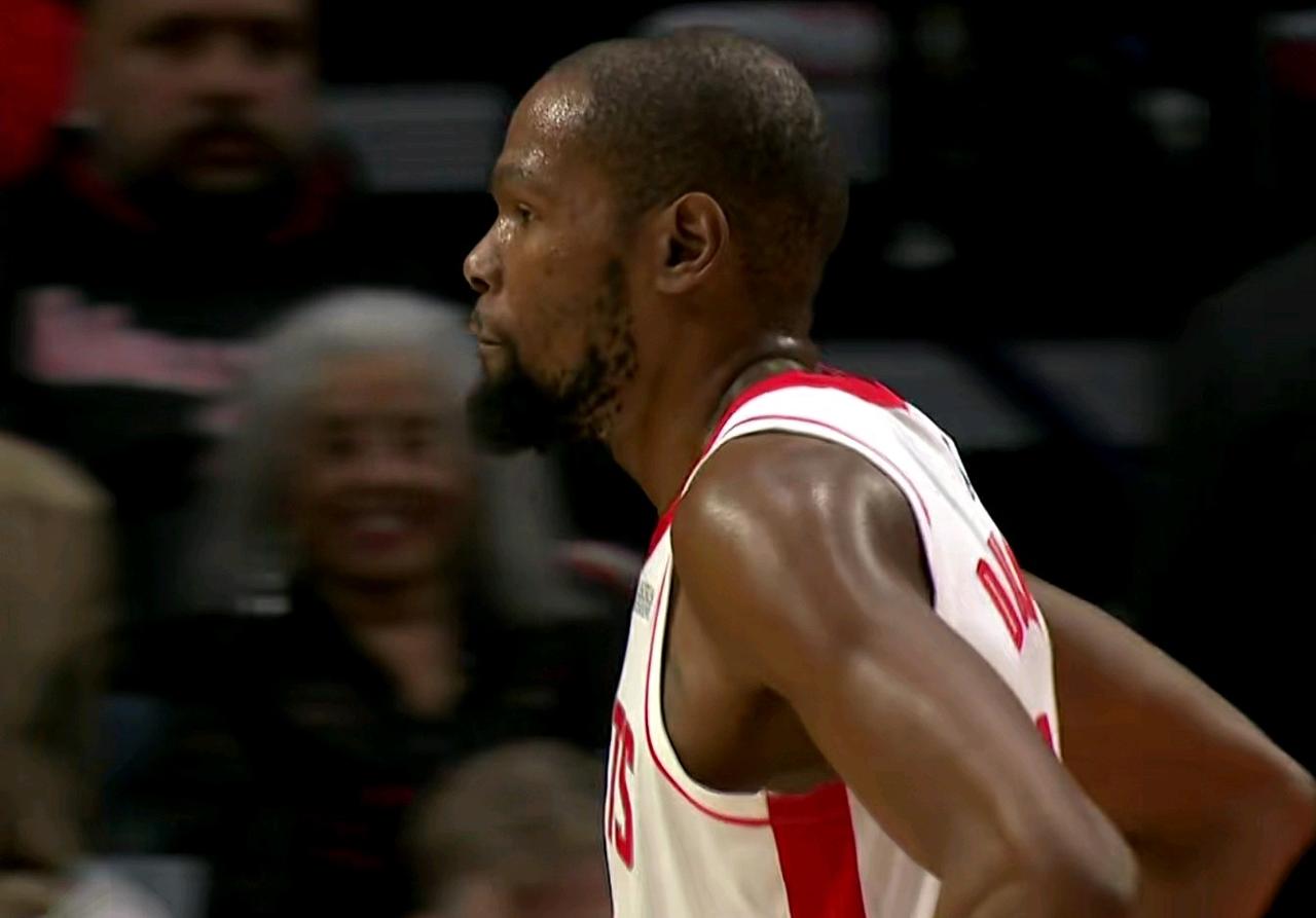 数据不会说谎：火箭耻辱被开拓者双杀，1人太累，1人正常，1人罪人……1：杜兰