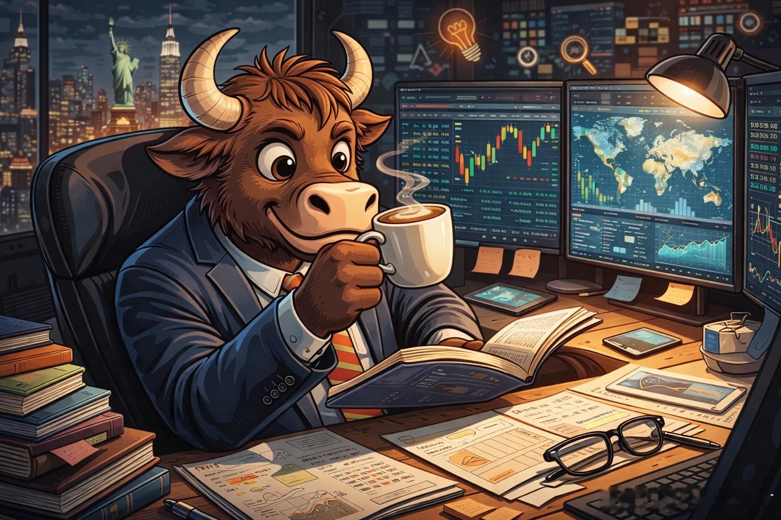 老牛的子夜沉思真正的顶级投资者，靠的从来不是天赋，而是这十种长期主义能力市场里总