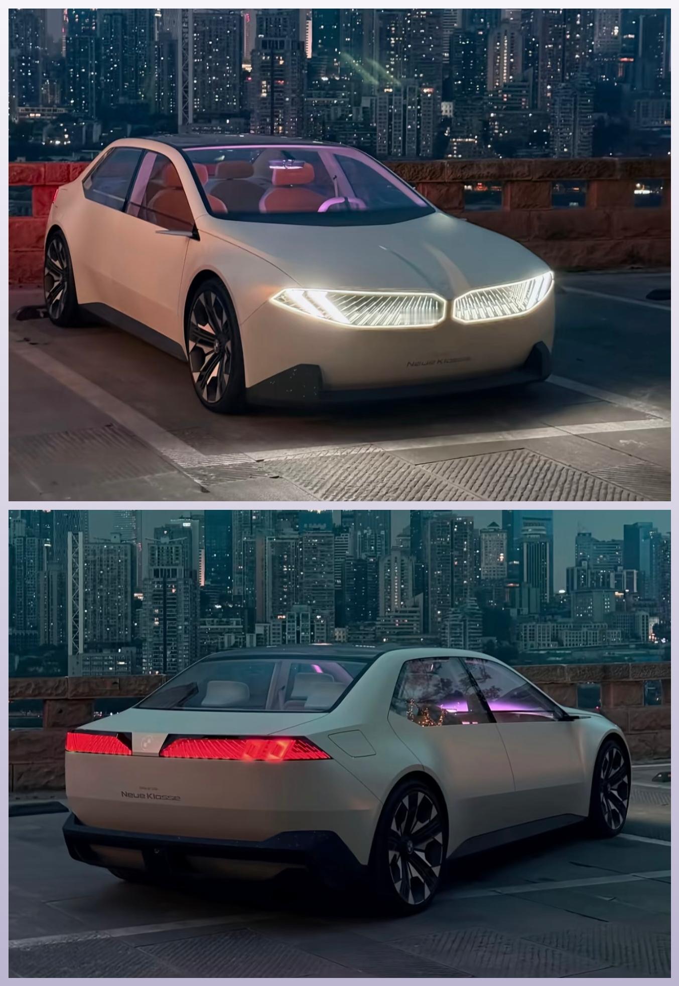 宝马新世代i3实车曝光！比当时概念车（图7）看着要顺眼一点，车尾还有点7系（