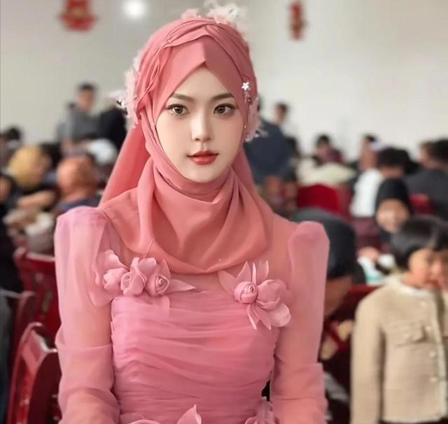 反转!回族新娘因长相太美被质疑整容,家人露面,瞬间堵住质疑声