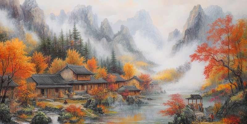 会稽郡的施子然是个小地主，家里有几十亩田。这年秋收后，他请村里的佃户吃饭，吃到一