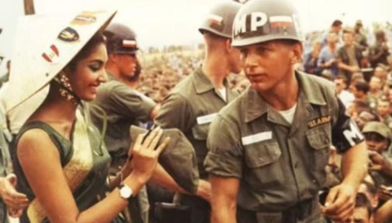 越南战争期间，许多美军士兵在前线没有妻子陪伴，于是就找了越南当地的女人作伴。结果