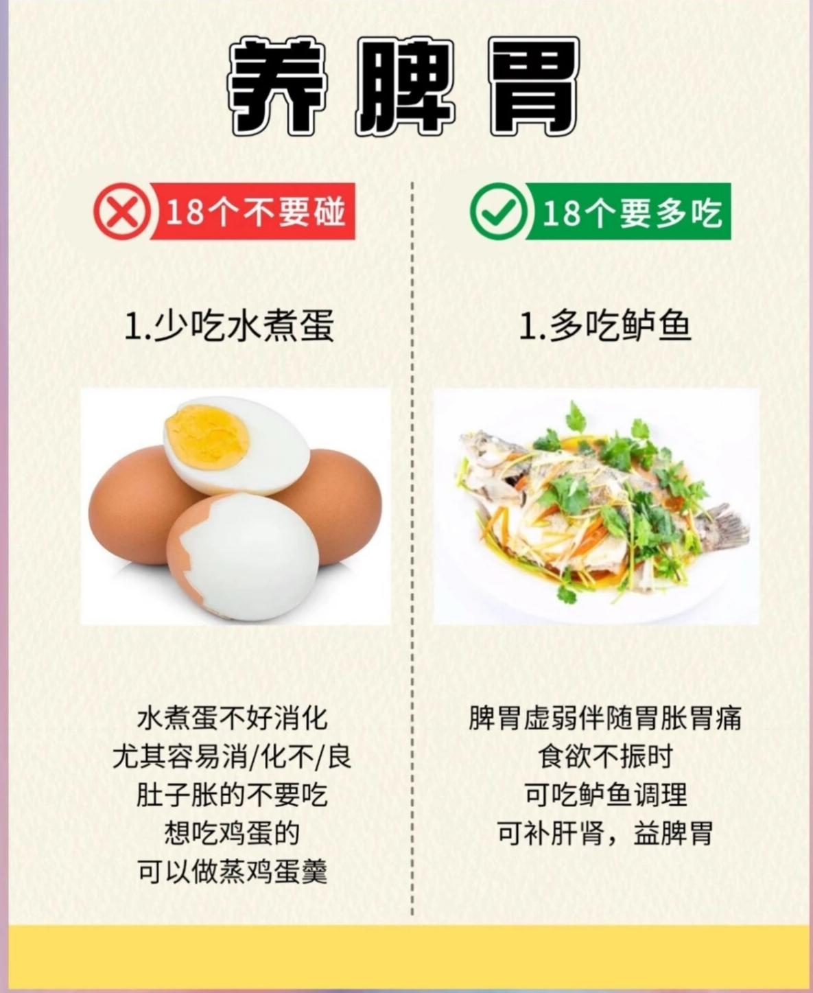 养脾胃。宝宝养脾胃的九种不吃，九种多吃