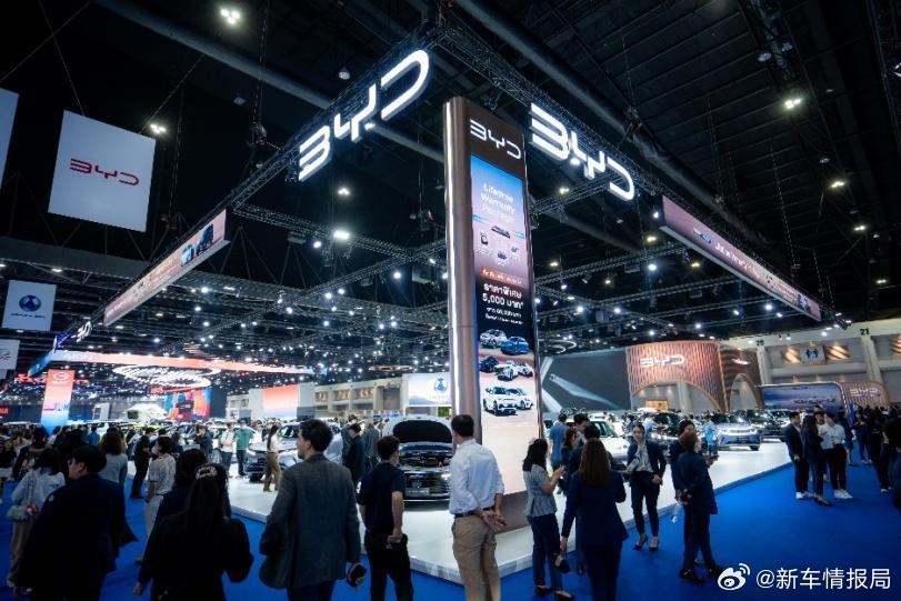 比亚迪双品牌亮相曼谷国际车展当地时间3月23日，第47届曼谷国际汽车展正式开幕