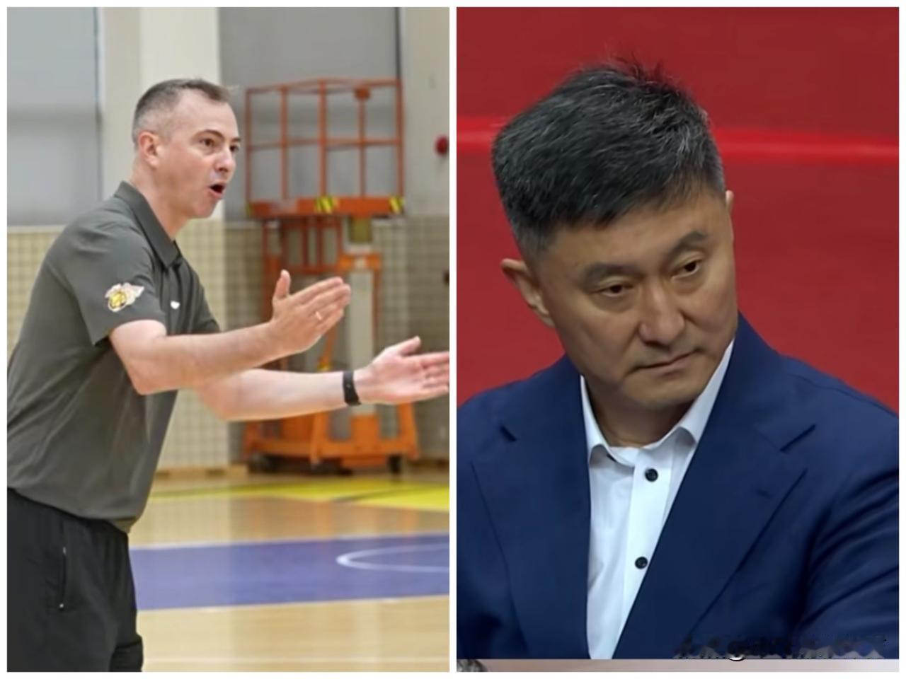 雅科夫列维奇简单观看广东上赛季录像视频后，直接点出防守端问题，转换混乱，漏人频繁