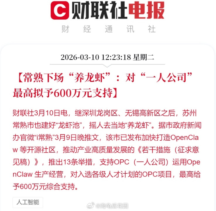 一人公司，能够上市就好了！a股