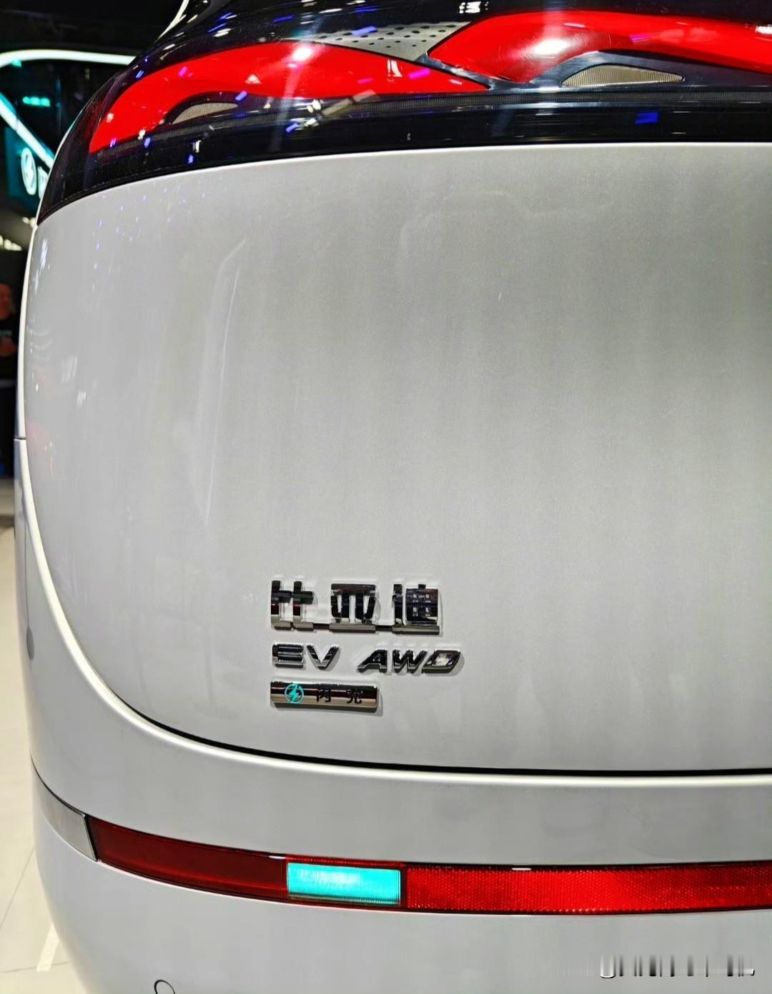 比亚迪不要删我贴，我只是简单的吐槽一下。这台海狮尾部，巴不得把所有的卖点都贴满