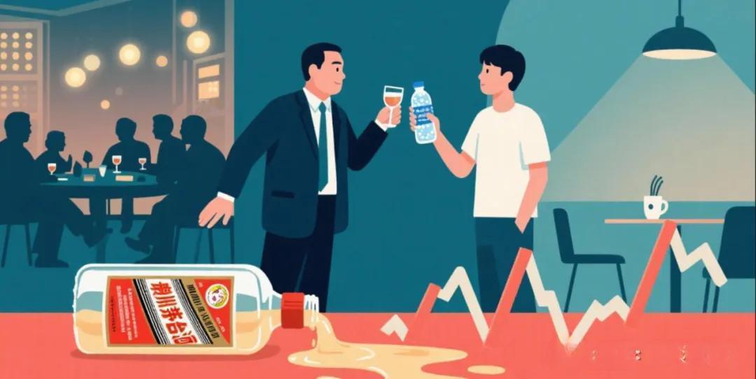 网上流传一个很火的段子：茅台酒价格直跌的原因：喝茅台的基本进去了，送茅台的基本