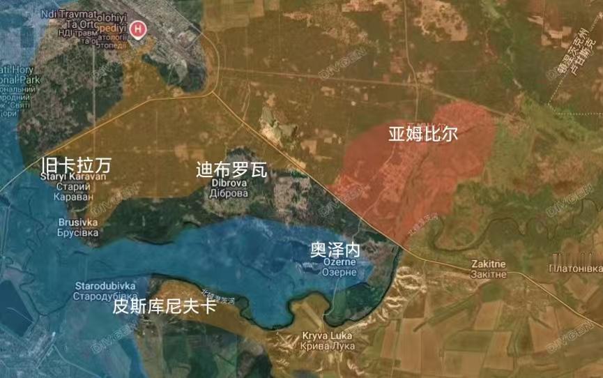 距离俄军彻底拿下顿巴斯，真的不远了！目前俄军完全收复红利曼方向的亚姆比尔。此前乌