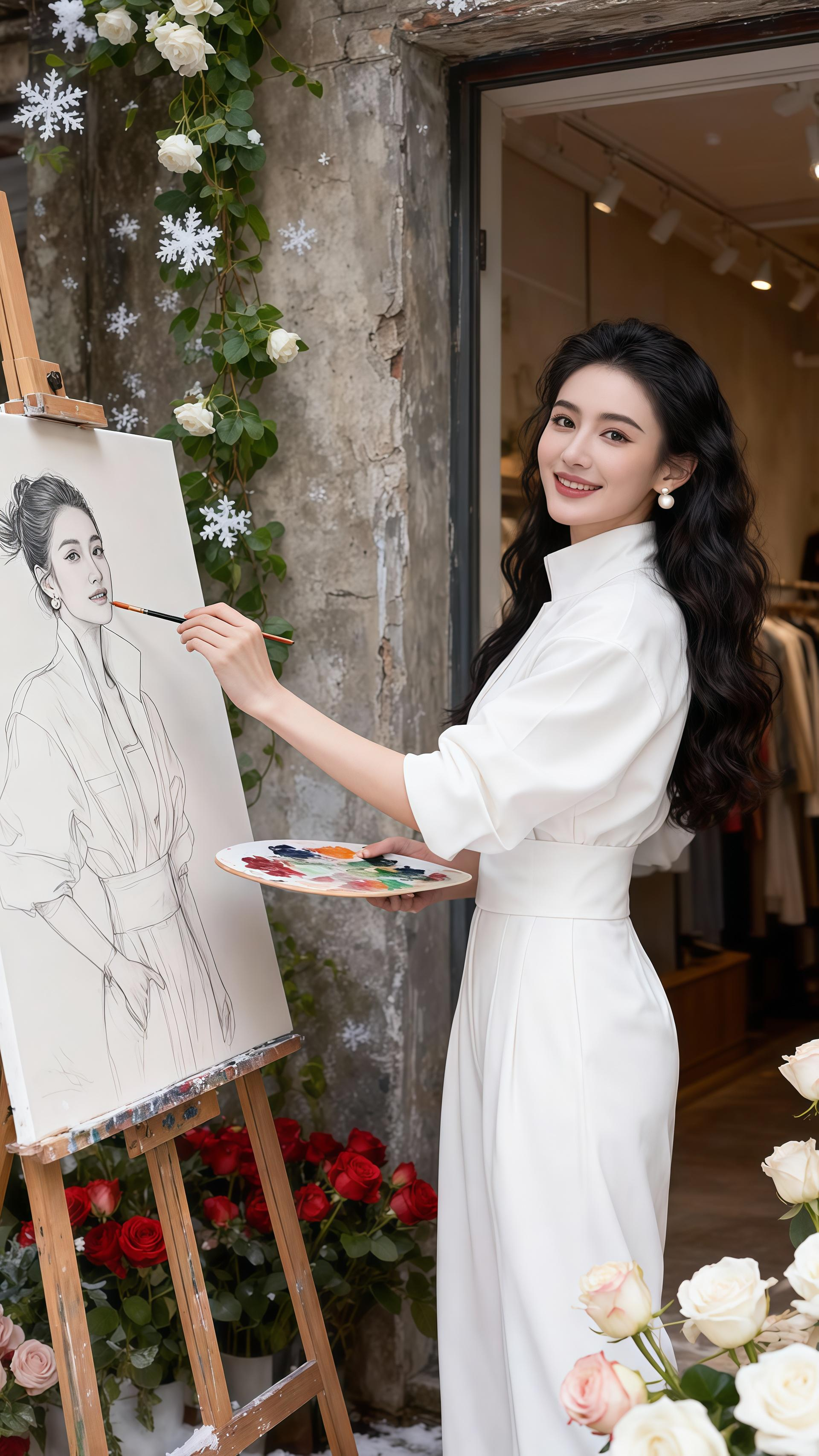 优雅气质高级感优雅知性女神范名媛风<!--{img:0...