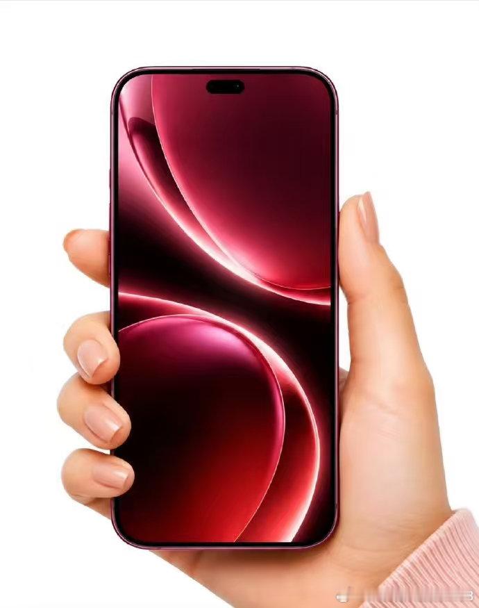 iPhone18Pro酒红色真机渲染来了，这玫红调质感很抓人。再结合网传全线涨价的消息，颜值是到位了