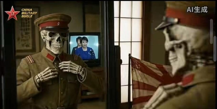 谁都没想到，咱们官媒也有这么犀利又高级的操作，4月25日，中国军号在外网放出了一