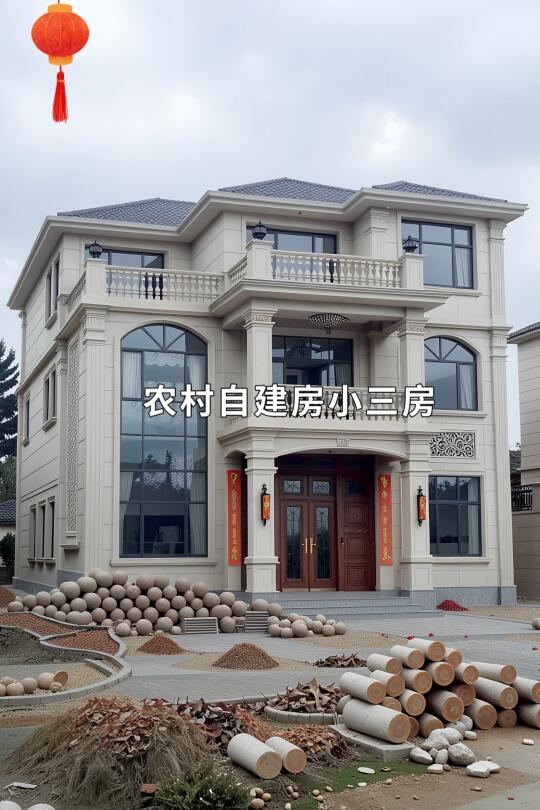 农村三层欧式别墅，设计感十足！