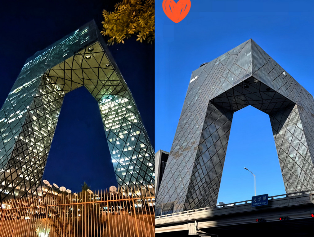 央视大楼，被俗称“大裤衩”，​​多年以后，央视大楼的洋人设计师，​“库哈斯”