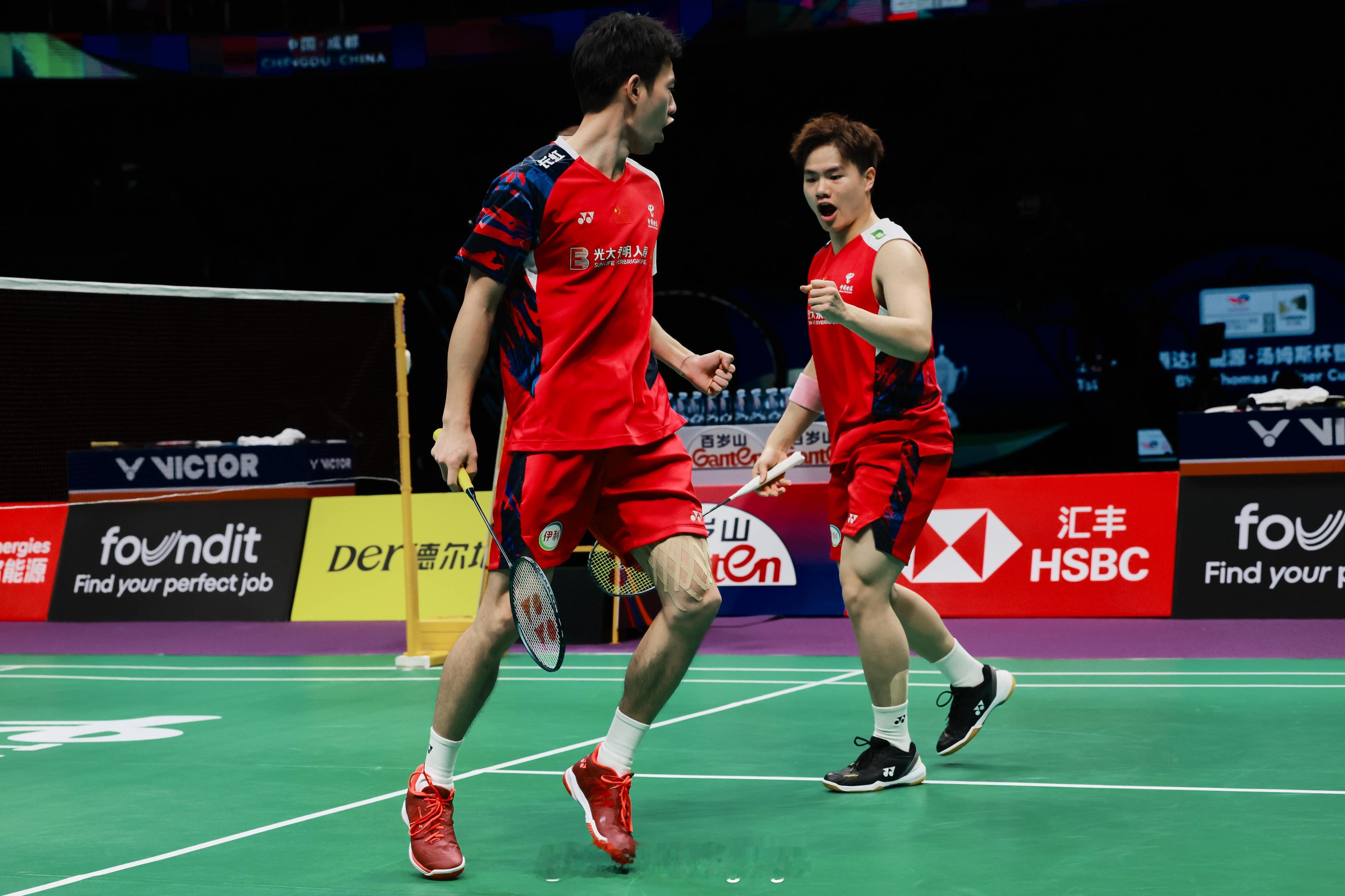 2026年汤尤杯梁伟铿/王昶、何济霆/任翔宇汤姆斯杯战绩🏸梁伟铿/王昶202