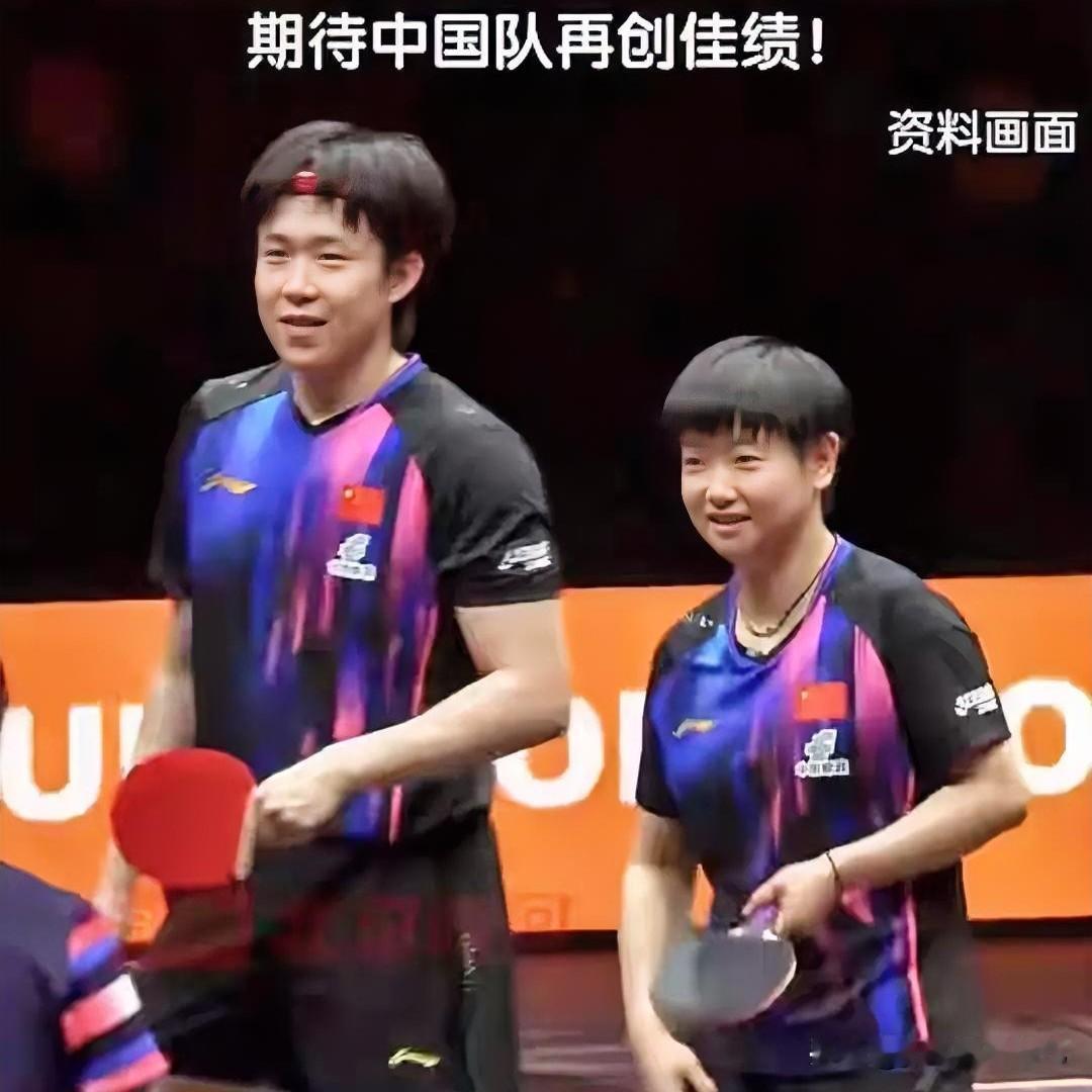 半年了，王楚钦和孙颖莎，终于又要站上同一张球台。莎头组合洛杉矶大满贯重组混双持续