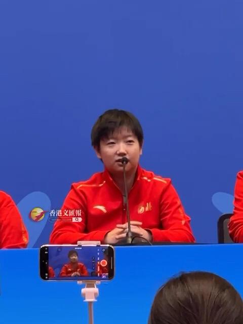孙颖莎总结全运会之旅，一个词，说简单但有深度，格局大，心态调节强！她问心无愧，