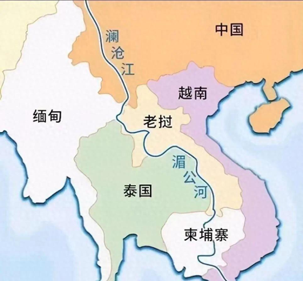 中南半岛的第一大河湄公河，在柬埔寨境内玩了一个让人极其憋屈的“大拐弯”。原本