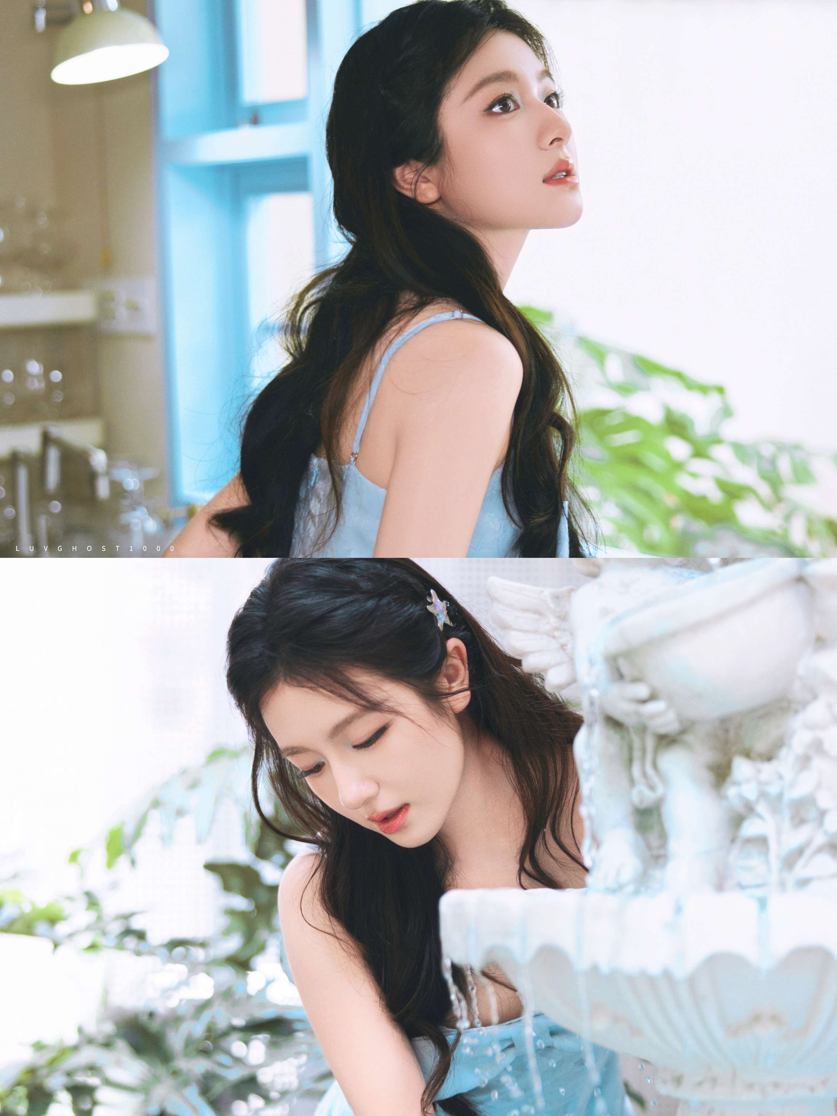 ⸝⸝水色の夏🩵李兰迪李兰迪蝴蝶