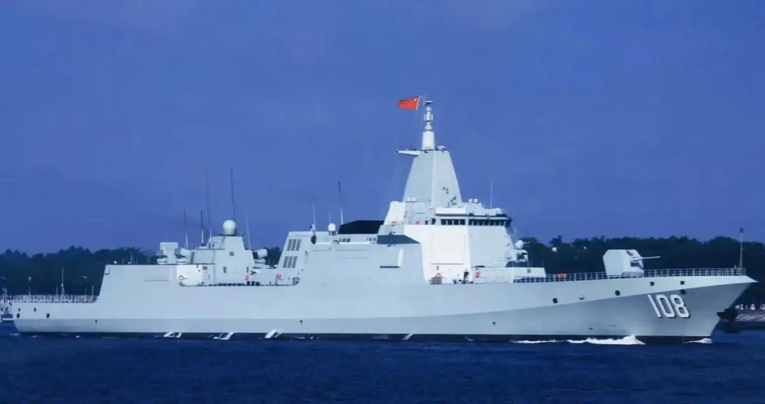 055大驱什么水平？可以说当拥有24艘055大驱的时候，不仅地球没有任何国家想跟